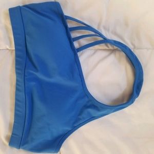 Ptula Halter Bra- Blue
